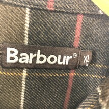 古着 バブアー Barbour チェック柄 長袖 ボタンダウン フランネルシャツ メンズXL /eaa346337_画像3