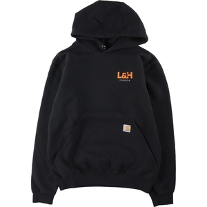 古着 カーハート Carhartt ORIGINAL FIT スウェットプルオーバーパーカー レディースL /eaa329683