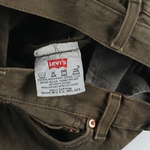 古着 00年代 リーバイス Levi's リーバイス501 ジーンズ ストレートデニムパンツ USA製 レディースL(w27) /eaa386962_画像4