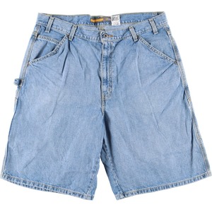 古着 リーバイス Levi's SILVER TAB シルバータブ CARPENTER デニムペインターショーツ ショートパンツ メンズw37 /eaa337706 【LP2311】