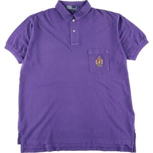 古着 ラルフローレン Ralph Lauren POLO by Ralph Lauren 半袖 ポロシャツ メンズXXL /eaa260954 【LP2311】