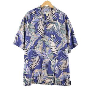 Furushi Big Dogs Rayon Hawaiian Aloha рубашка Total Pattern Open Color Men XXL /EAA264226 [LP2311]