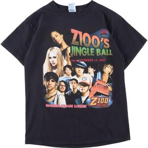 古着 DELTA PRO WEIGHT Z100'S JINGLE BALL 2007 プリントTシャツ メンズM /eaa253355 【LP2311】