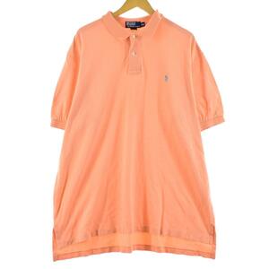 古着 ラルフローレン Ralph Lauren POLO by Ralph Lauren 半袖 ポロシャツ メンズXXL /eaa239729 【LP2311】