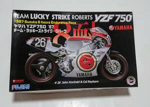  Fujimi 1/12 Yamaha YZF750 '87 команда * Lucky Strike * осел -tsuFUJIMI 1987 Suzuka 8 hours гонки specification 