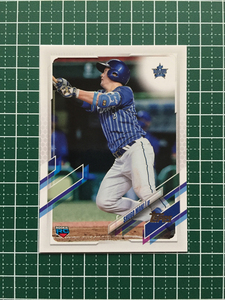 ★TOPPS 2021 NPB プロ野球 #159 牧秀悟［横浜DeNAベイスターズ］ベースカード「BASE」ルーキー「RC」★