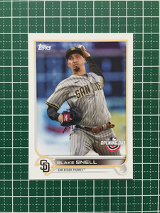 ★TOPPS MLB 2022 OPENING DAY #216 BLAKE SNELL［SAN DIEGO PADRES］ベースカード「BASE」★