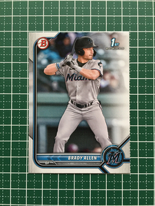 ★TOPPS MLB 2022 BOWMAN #BP-36 BRADY ALLEN［MIAMI MARLINS］ベースカード「PAPER PROSPECTS」「1st」★