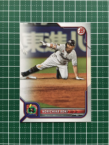 ★TOPPS BOWMAN NPB 2022 #69 青木宣親［東京ヤクルトスワローズ］ベースカード「BASE」★