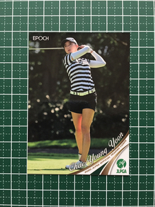 ★EPOCH 2020 JLPGA 日本女子プロゴルフ協会 オフィシャルトレーディングカード #40 ユン・チェヨン エポック 20★