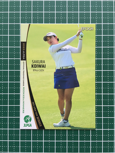 ★EPOCH 2022 JLPGA 女子ゴルフ ROOKIES & WINNERS #03 小祝さくら レギュラーカード★