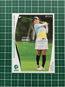 ★EPOCH 2023 JLPGA 女子ゴルフ ROOKIES & WINNERS #06 小祝さくら［ニトリ］レギュラーカード★