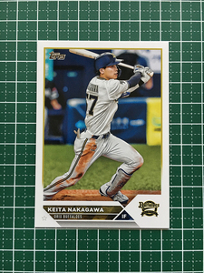 ★TOPPS NPB 2023 #207 中川圭太［オリックス・バファローズ］ベースカード「BASE」★