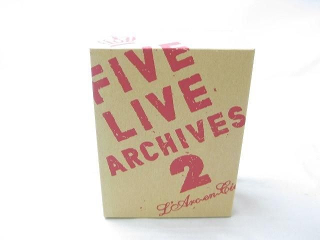 Yahoo!オークション -「l'arc en ciel five live archives」の落札相場