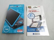 【同梱可】美品 ゲーム Newニンテンドー2DS LL ブラック ターコイズ 初期化 動確済み_画像1