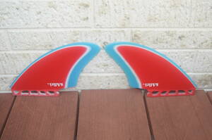 [sAfiri] PF-1640 Future Glass Keel Fin Type-g Red-blue new goods 