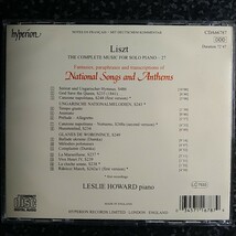 j（hyperion）レスリー・ハワード　リスト　世界の国家集　Howard Liszt National Songs and Anthems_画像2