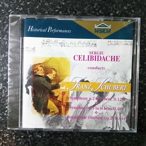 j（未開封 ARKADIA）チェビリダッケ　シューベルト　交響曲第2番、第5番　Celibidache Schubert Symphony No.2 5
