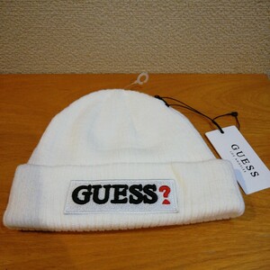 タグ付 GUESS ゲス ニットキャップ ニット帽 男女フリーサイズ NEW ERA