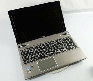 15.6 ジャンク 東芝 dynabook T652/W6VHB PT6526VHBMBW/Core i7 3630QM/メモリ4GB/HDD無/Windows ノート PC テンキー toshiba S101111K