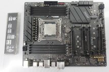 【起動確認済み】マザーボード MSI x299-S01/ATX/LGA 2066/DDR4/CPU Core i9-7900X/3.30GHz パソコン パーツ PC 基盤 N102609_画像1