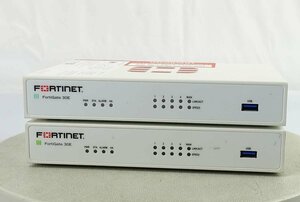 2台セット ライセンス無 AC付 初期化済 FORTINET フォーティネット FortiGate FG-30E Firewall UTM ネットワーク ファイアウォール S101610