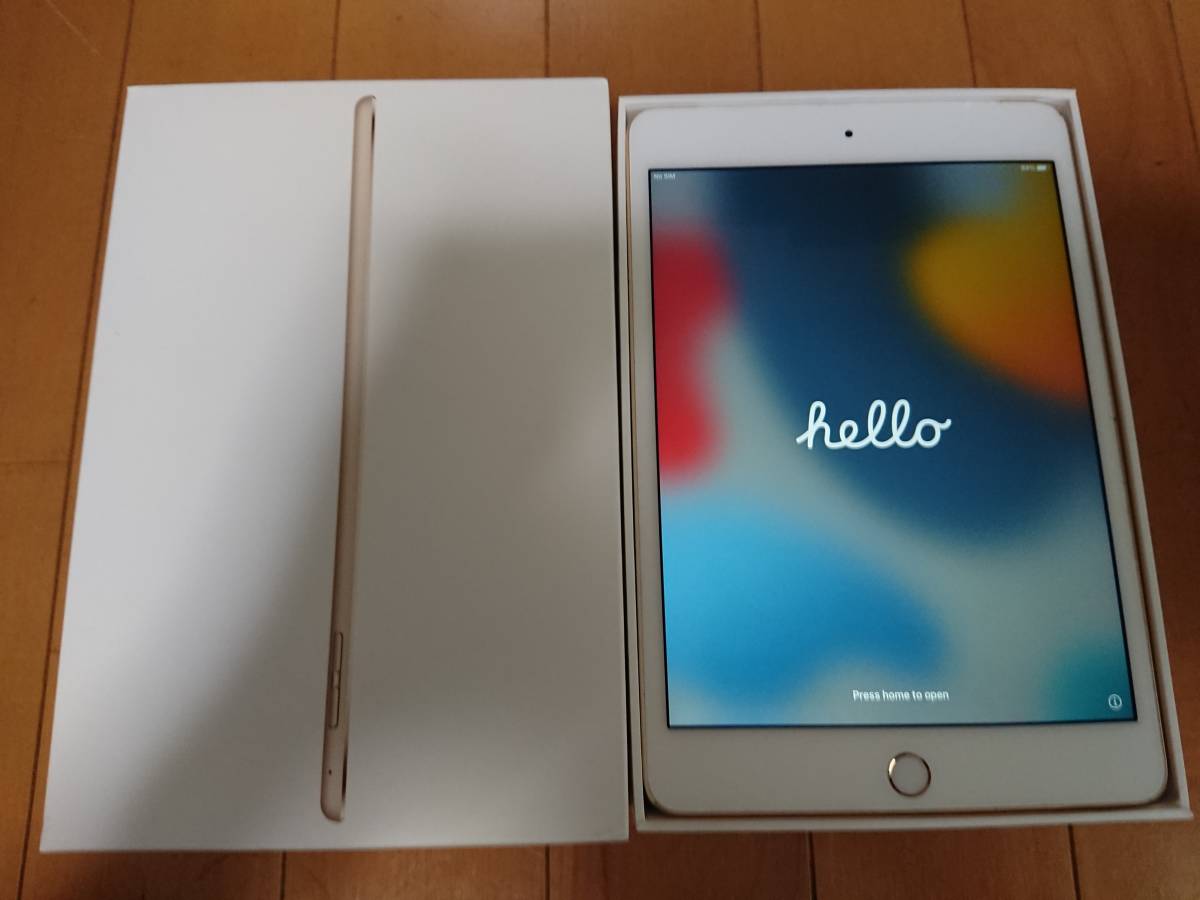 Apple iPad mini 4 Wi-Fi+Cellular 16GB SIMフリー オークション比較