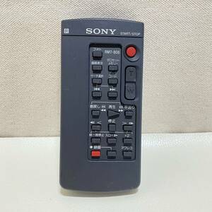 300■ SONY ビデオカメラ リモコン RMT-808　DCR-TRV7/DCR-TRV8K/DCR-TRV9/他　　　　　　■動作確認済　保証付　　管1001h05