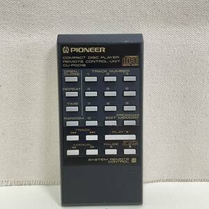 325■ オーディオリモコン　Pioneer　パイオニア　CDプレーヤー用リモコン　CU-PD018 　　　　■動作確認済　保証付　管1008h07