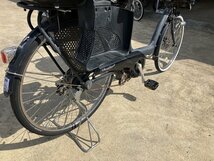 Y11　中古電動アシスト自転車 1円売切り！ 現状のまま ブリヂストン アンジェリーノ 前後チャイルドシート 配送エリア内は送料2500円でお届_画像6