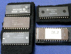 集積回路 MC68661PA他4個米軍補修用部品放出品 計5個まとめて特価 231004-23