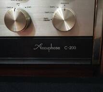 【訳あり】kensonic Accuphase/ケンソニックアキュフェーズ C-200 ステレオコントロールアンプ ご_画像10