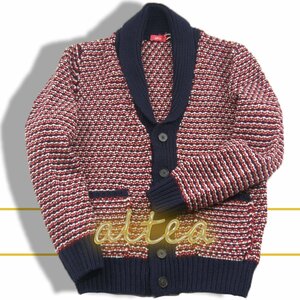  new goods altea regular price 3 ten thousand 7400 jpy [ Italy made wool 100%] shawl color knitted cardigan M *262561 arte a