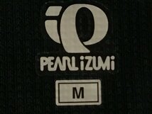 HF644 パールイズミ PEARL iZUMi 長袖 サイクルジャージ 白 黒 M ※毛玉_画像7