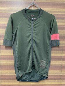 HC323 ラファ Rapha プロチームジャージ PRO TEAM JERSEY 半袖 カーキ S ※生地ヨレ