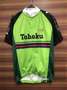 HF530 ツールド・東北 TOUR de TOHOKU 半袖 サイクルジャージ 緑 赤 黄 L 2017 Paul Smith