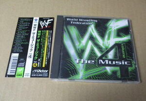 CD■「WWF　ザ・ミュージック Vol.4」　　プロレスCD