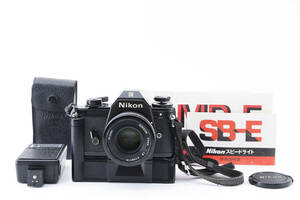 NIKON ニコン EM ブラック Ai-S NIKKOR 50mm F1.8 フィルムカメラ 一眼レフ ボディ レンズ