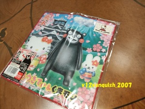 ＊稀少＊レア＊2011年当時品＊未使用＊ご当地＊ハローキティ＊熊本限定＊タオル＊サンリオ＊はろうきてぃ&くまモン＊熊本城＊桜＊名所