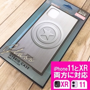 スパイダーマン MARVEL iPhone11 iPhoneXR 兼用 ガラス スマホケース PGDGT19B15CTA 4562358138652