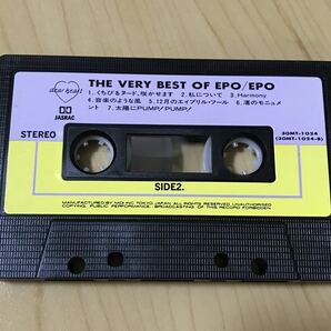 カセットテープ EPO The very best of EPO 当時物 貴重 うふふふ 昭和レトロ 当時物 レア 廃盤 昭和 レトロ エポ の画像4