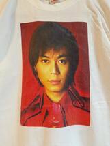 氷川きよし　半袖　Tシャツ　フォトプリント　 　演歌　歌手　ホワイト　白　Mサイズ_画像2