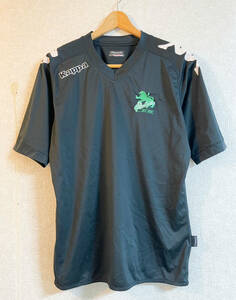 KAPPAカッパ　サッカーシャツ　ウェア　グリーン・ガリーSC　Green Gully SC　オーストラリア　ユニフォーム　ブラック　Lサイズ