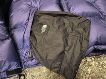 当時物 90s NORTH FACE ノースフェイス ダウンジャケット 黒 700 メンズ 美品　パープル　M フード　ヌプシ　gore ビンテージ　dry loft_画像2