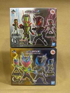 M1-185■未開封 一番くじ 仮面ライダーリバイス with レジェンド仮面ライダー C賞 仮面ライダーリバイス / G賞 激闘の果て まとめて 計2箱