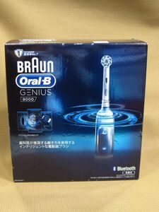 M1-350◆即決 未使用品 箱難あり BRAUN ブラウン オーラルB ジーニアス 8000 D701.535.5XCT 電動歯ブラシ