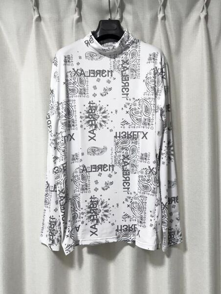 【新品】1piu1uguale3 RELAX ペイズリー柄 ラッシュガード ロング Tシャツ XL ロンT