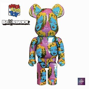 【極美品】MEDICOM TOY メディコムトイ BE@RBRICK ベアブリック 1000% 2021年9月発売 Andy Warhol Marilyn Monroe #2 マリリンモンロー