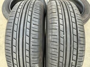 ◆送料無料◆2021年製 ヨコハマ エコス 195/65R15 91S 2本 8分山