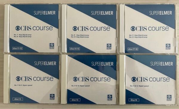 【今ならお得 送料無料:分割輸送2/2】 SUPER ELMER CBS COURSE 6枚